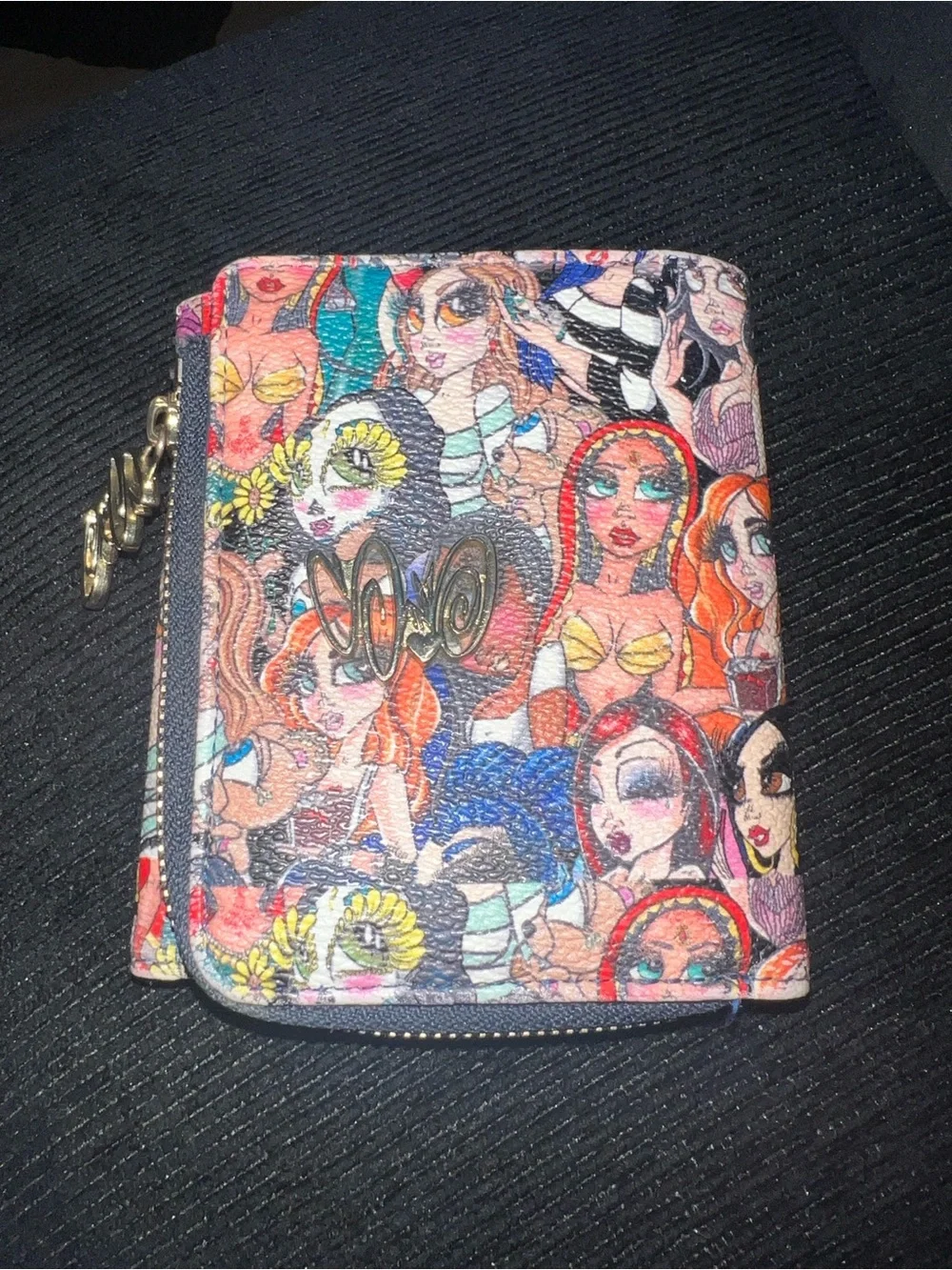 SandOne Dolls Collage Wallet